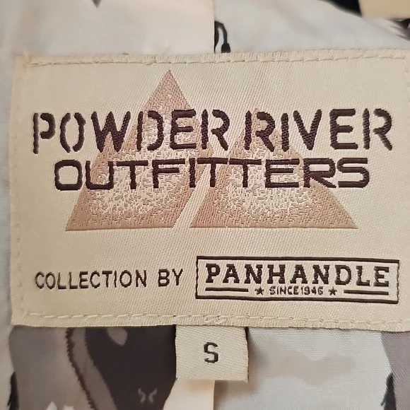 Black Fringe Women's Jacket. By Powder River Outfitters Size Small Soft And NWOT